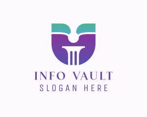 Information Letter I logo design