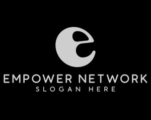 Multimedia Startup Letter E logo