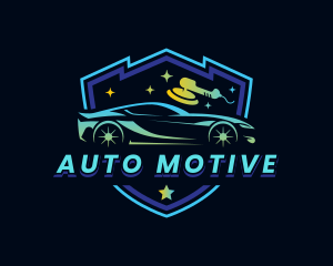 Car Auto Polishing logo design