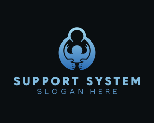 Childcare Support Community logo design