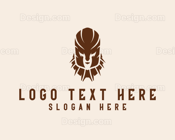 Medieval Warrior Armor Logo