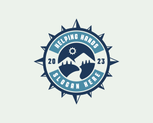 Mountain Hiking Compass logo