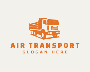 Dump Truck Haulage logo design