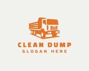 Dump Truck Haulage logo design