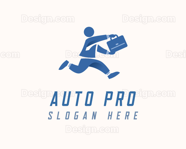 Running Professional Worker Logo