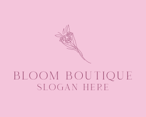 Floral Bouquet Bloom logo
