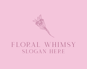 Floral Bouquet Bloom logo