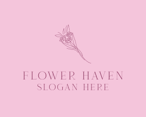 Floral Bouquet Bloom logo