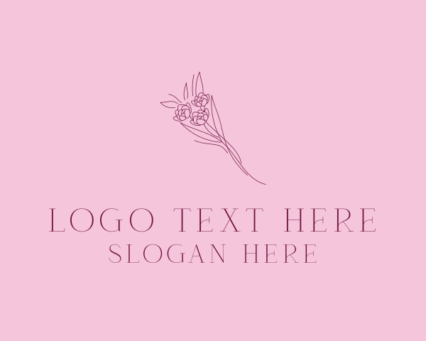 Blossom logo example 3