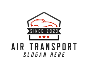 Car Transportation Emblem logo design