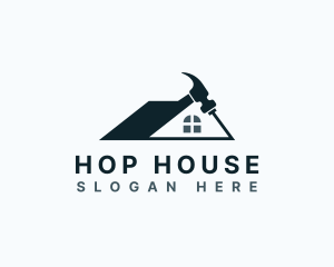 Construction House Builder logo design