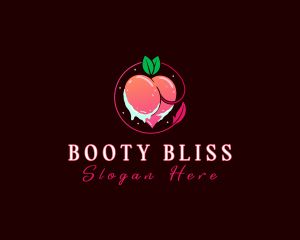 Erotic Peach Butt logo design