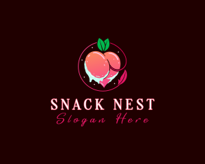 Erotic Peach Butt logo design