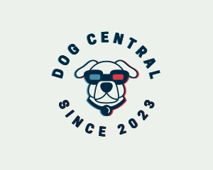 Pet Dog Glasses   logo design