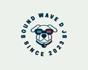 Pet Dog Glasses   logo design