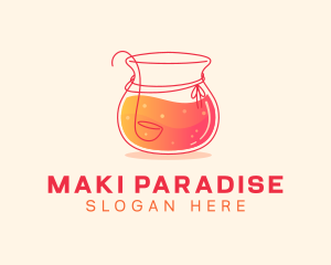 Tropical Juice Drink logo design