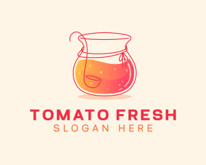 Tropical Juice Drink logo design