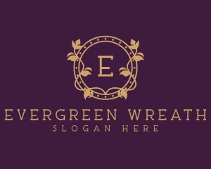 Ornamental Wreath Hotel logo design