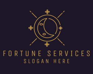 Crescent Moon Fortune Telling logo