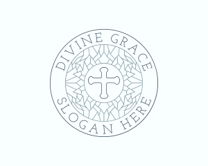 Christian Worship Cross logo