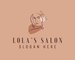 Beauty Makeup Artist Salon logo design