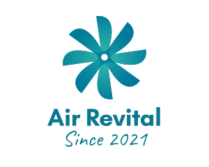 Cooling Fan Ventilation logo design