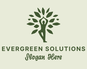 Tree Yoga Wellness logo design