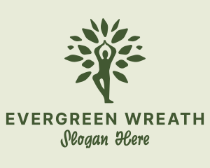 Tree Yoga Wellness logo design