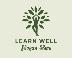 Tree Yoga Wellness logo design