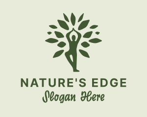 Tree Yoga Wellness logo design