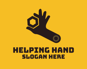 Mechanic Hand Wrench logo