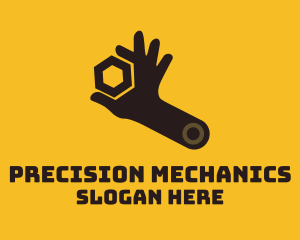 Mechanic Hand Wrench logo