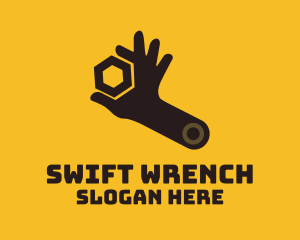 Mechanic Hand Wrench logo