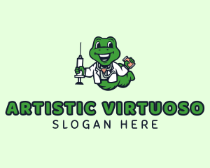 Snake Vaccine Doctor logo design