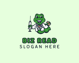 Snake Vaccine Doctor logo design