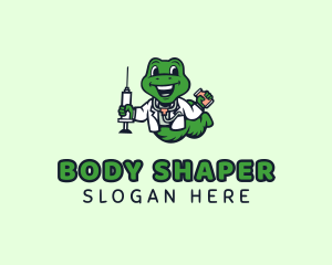 Snake Vaccine Doctor logo design