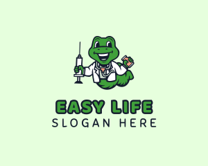 Snake Vaccine Doctor logo design