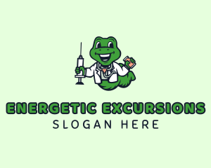 Snake Vaccine Doctor logo design