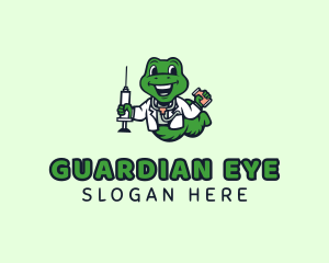 Snake Vaccine Doctor logo design