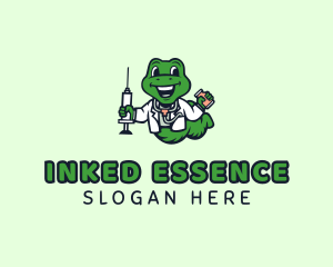 Snake Vaccine Doctor logo design