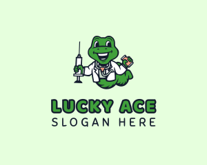 Snake Vaccine Doctor logo design