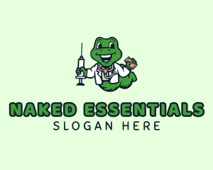 Snake Vaccine Doctor logo design