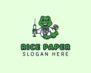 Snake Vaccine Doctor logo design