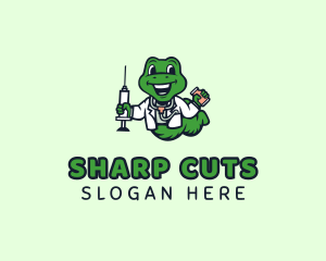 Snake Vaccine Doctor logo design