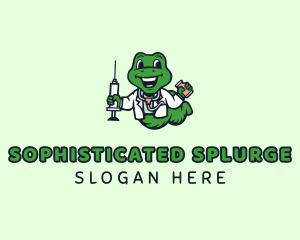 Snake Vaccine Doctor logo design