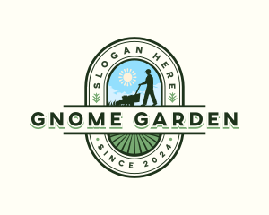 Landscaping Lawn Gardener logo design