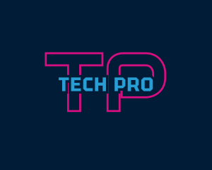 Techno Neon Bar logo