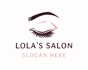 Beautiful Eyelash Salon logo design