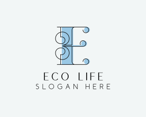 Styling Boutique Letter E logo design