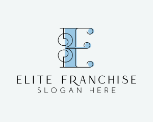 Styling Boutique Letter E logo design